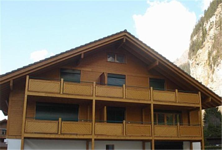 Apartamento Charming Penthouse Lauterbrunnen Exterior foto